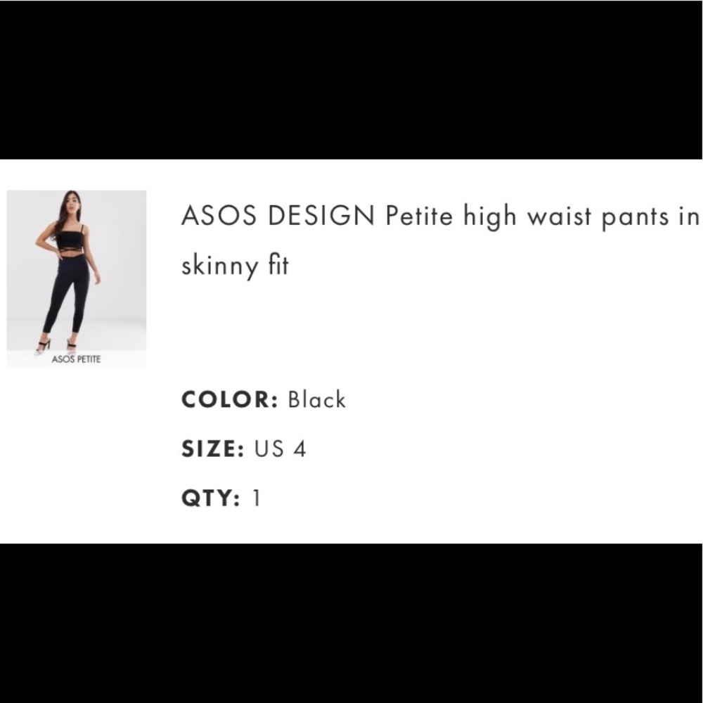ASOS pants